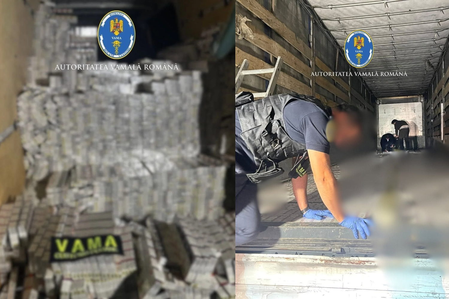 Таможня Румынии изъяла в уезде Илфов более миллиона контрабандных сигарет из Молдовы
